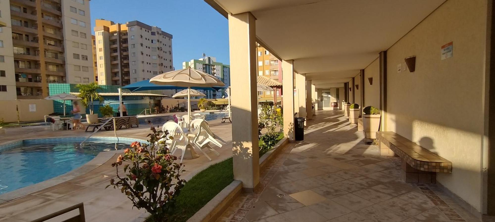 Prive Das Thermas I Caldas Novas - Achei Ferias - Com Roupa De Cama Zewnętrze zdjęcie